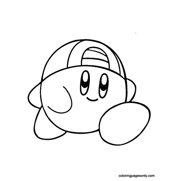 Kirby Pictures Coloring Pages