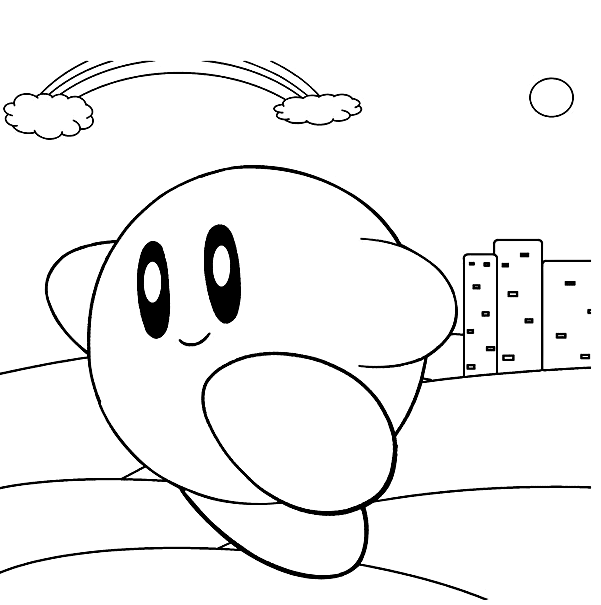 Kirby Return to Dreamland Coloring Pages
