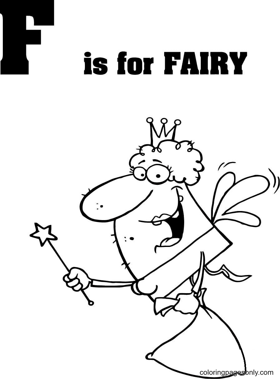 Letter F is for Fairy from Letter F