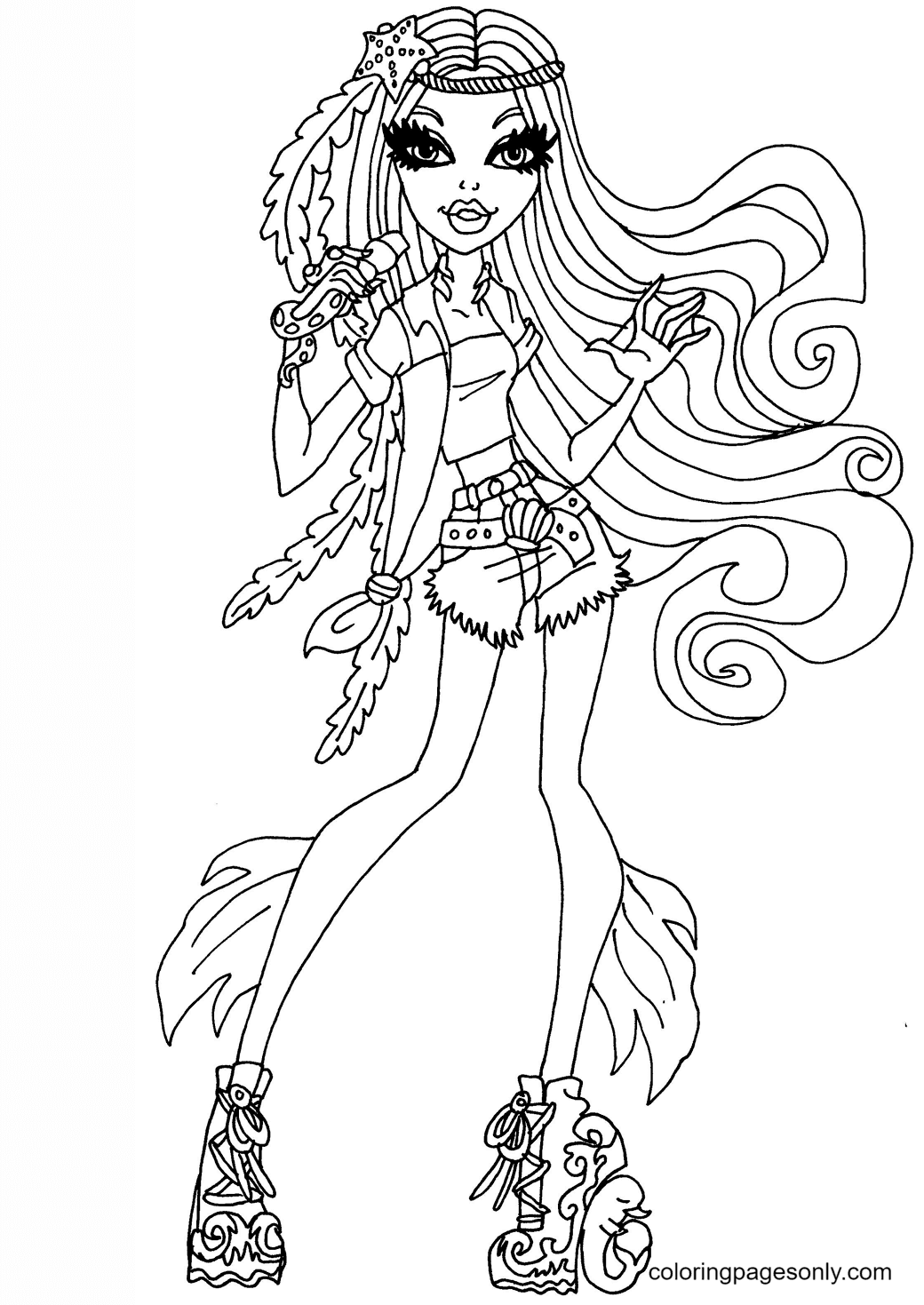 Madison Fear Coloring Page