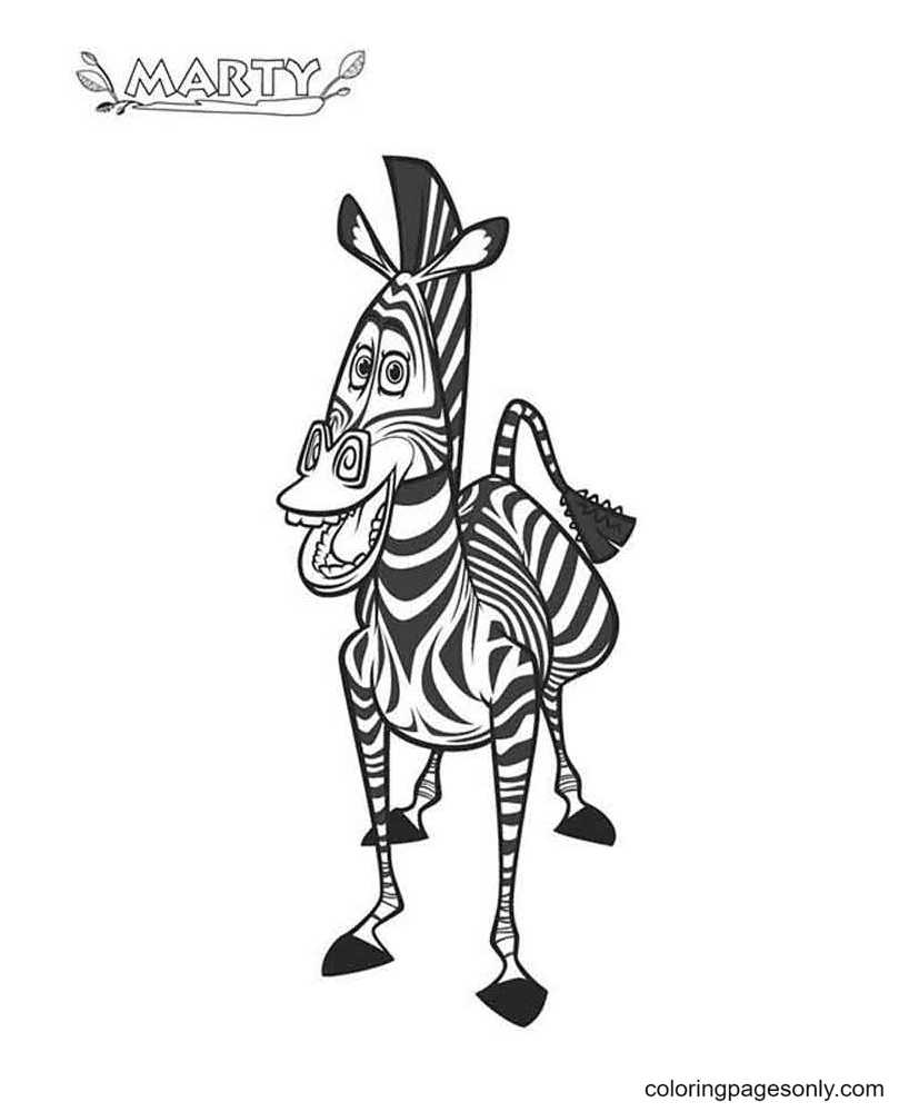 Marty Zebra de Zebra