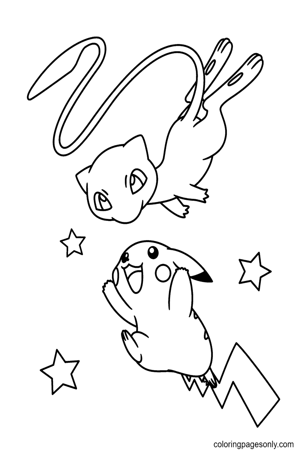 Pokemon Mewth para colorir - Imprimir Desenhos