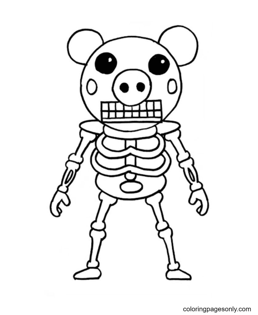 Piggy Skeleton from Piggy