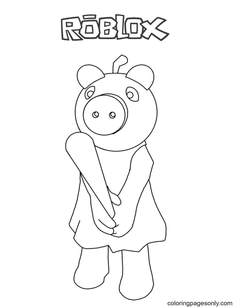 Piggy Coloring Pages - Coloring Pages For Kids And Adults
