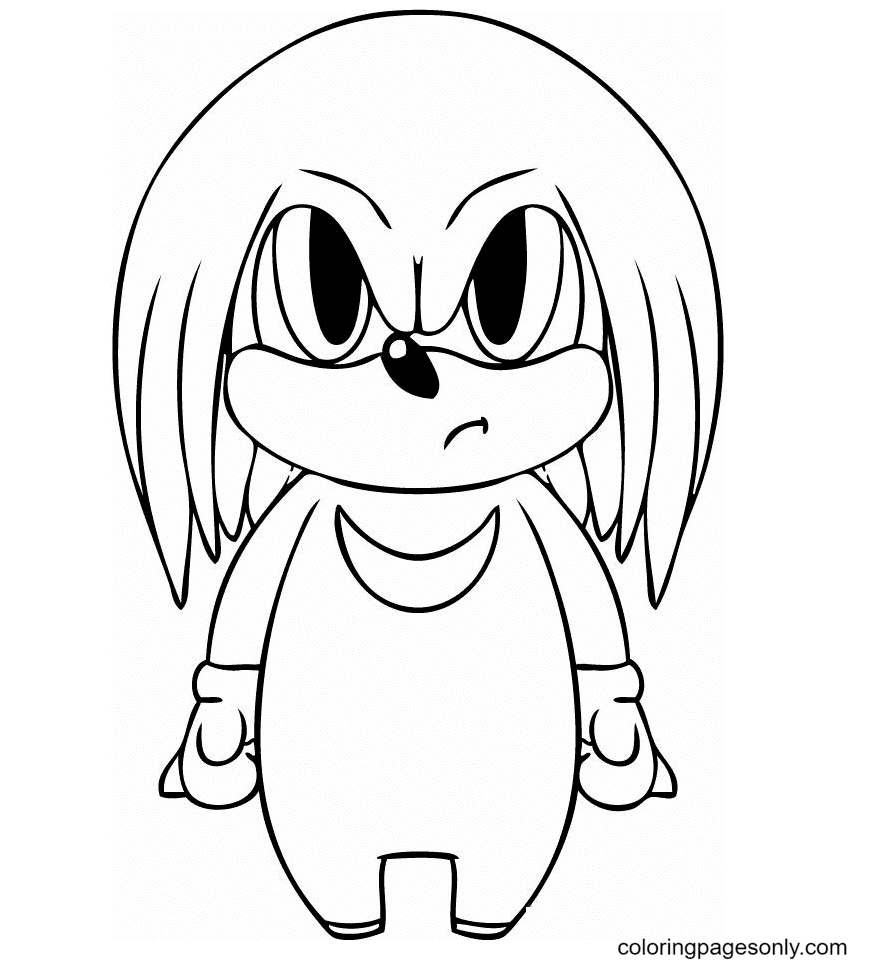Sonic The Hedgehog Knuckles da Knuckles