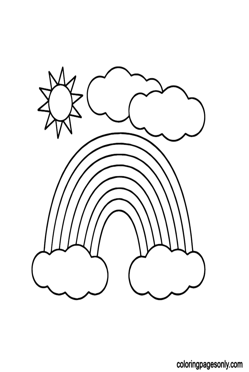 Sun Coloring Pages - Coloring Pages For Kids And Adults