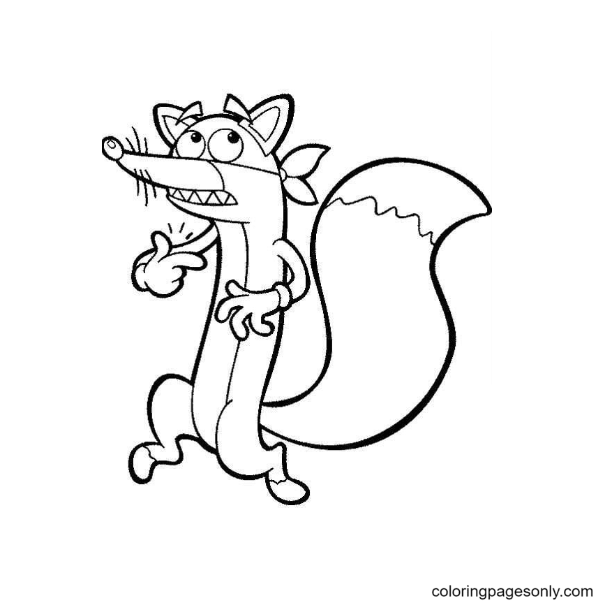 Swiper Coloring Pages