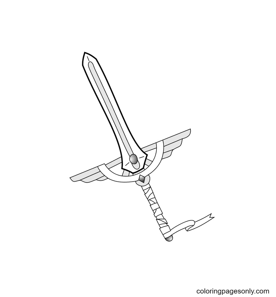 Sword To Download Coloring Pages