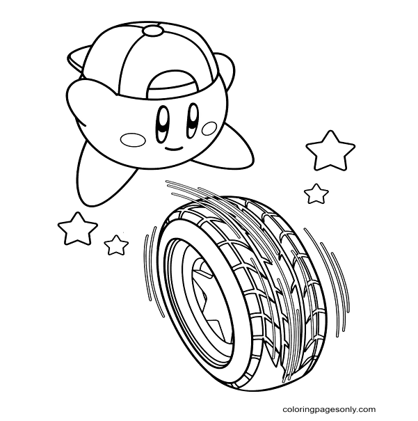 The guy Kirby interesting Coloring Pages