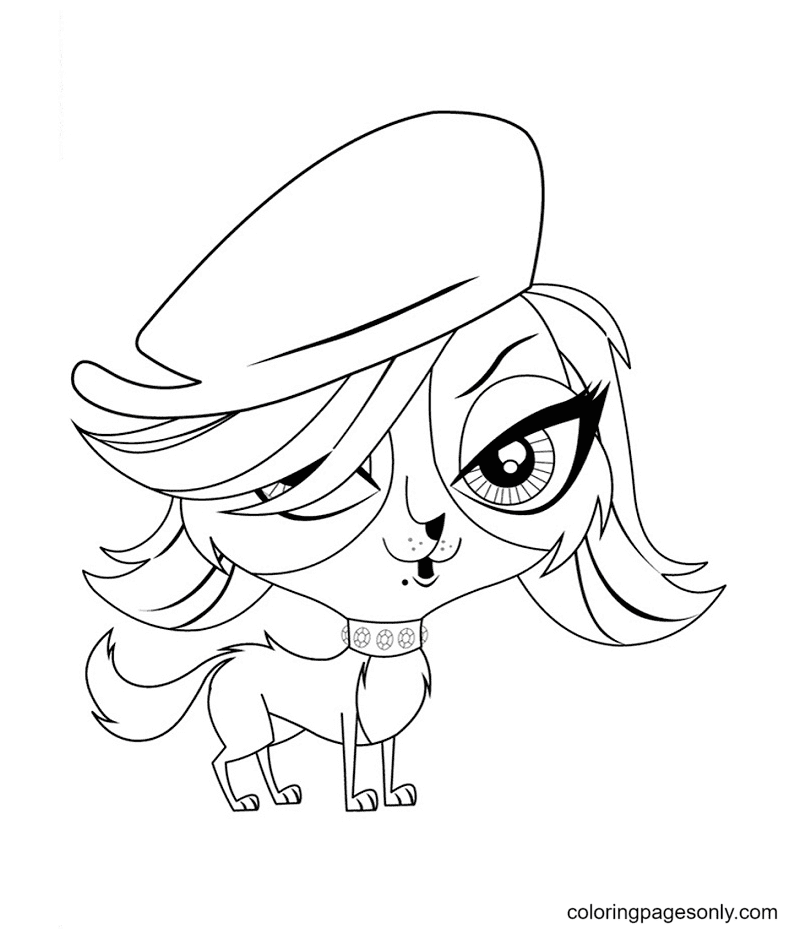 Zoe Trent LPS Coloring Pages