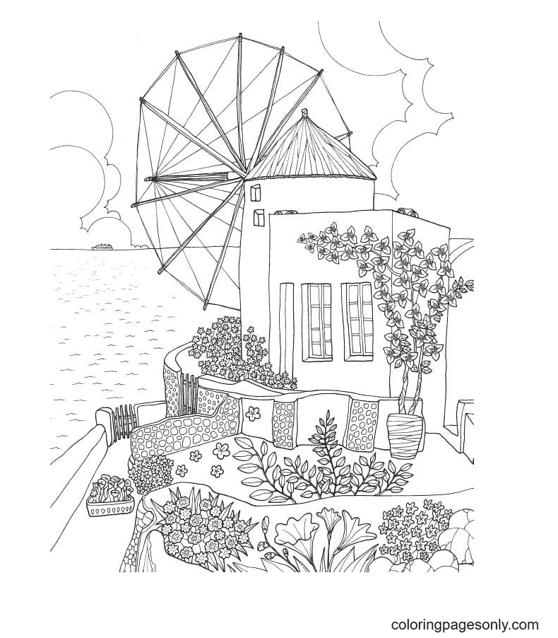 aesthetic summer coloring pages