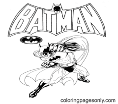 Dibujos Para Colorear Batman