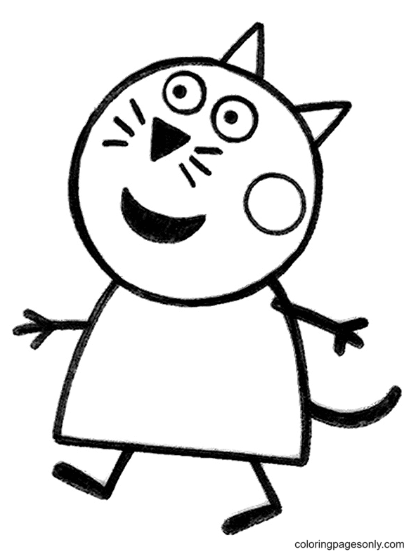 Candy Cat from Peppa Pig