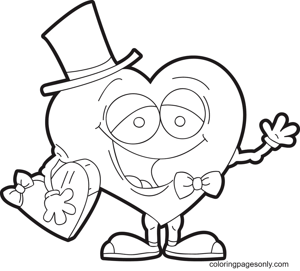 Heart Coloring Pages Coloring Pages For Kids And Adults