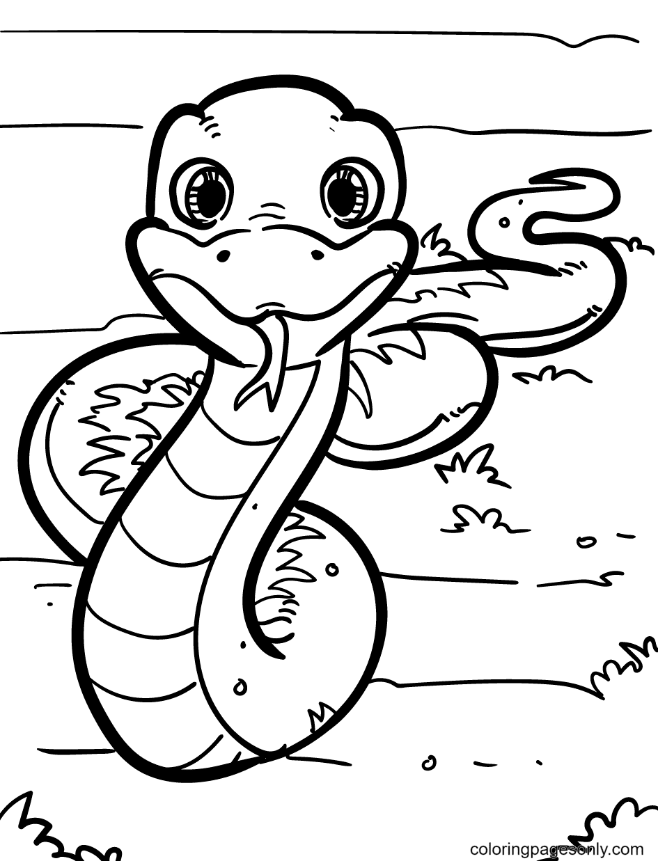 Serpente carino da Snake