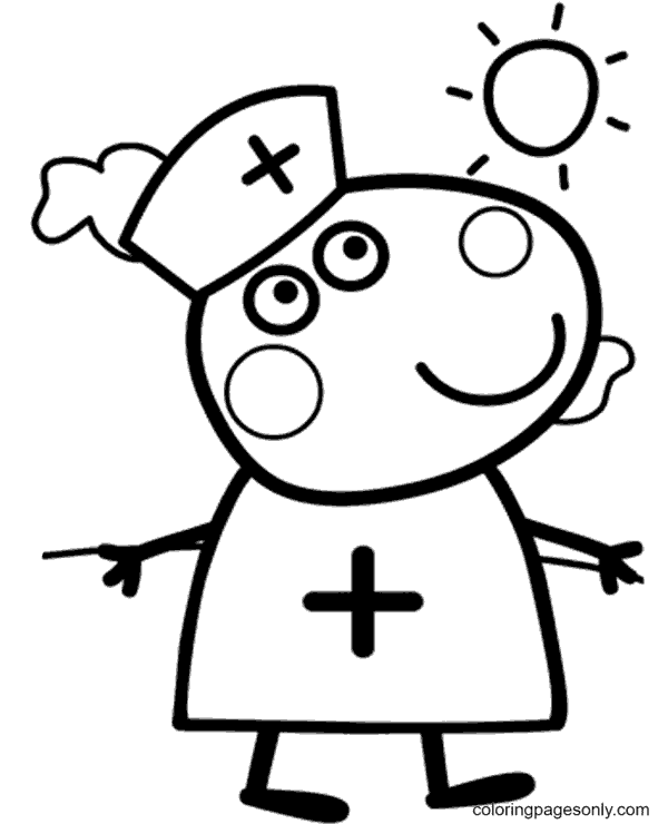 Doktor Suzy Sheep von Peppa Pig