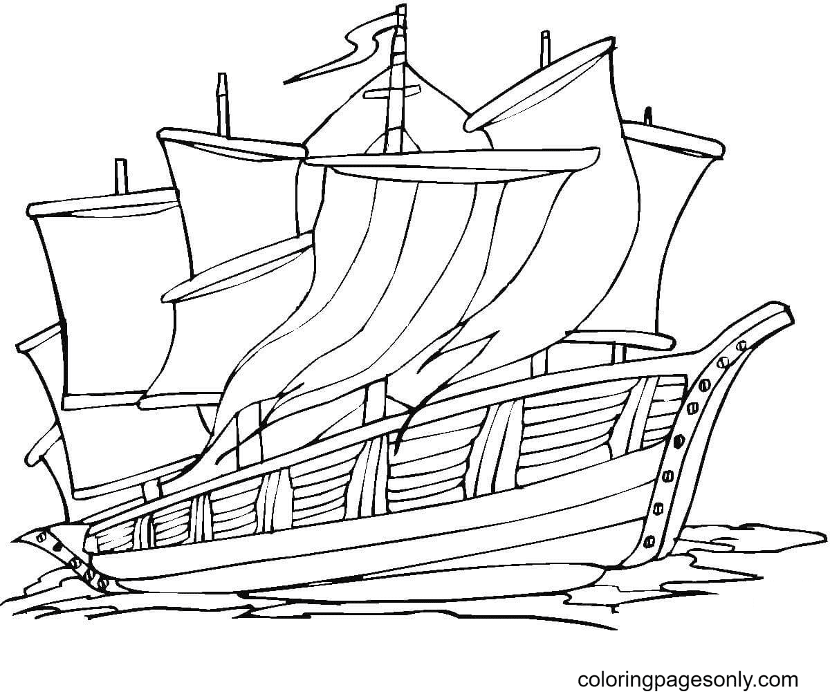 Exploring America Adventure Coloring Pages