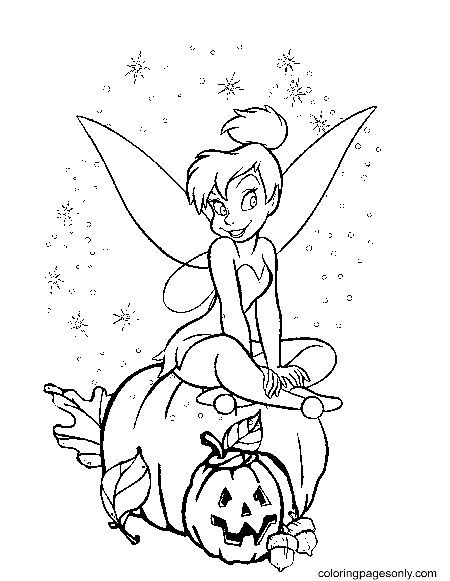 Fairy on the Pumpkin from Fairy