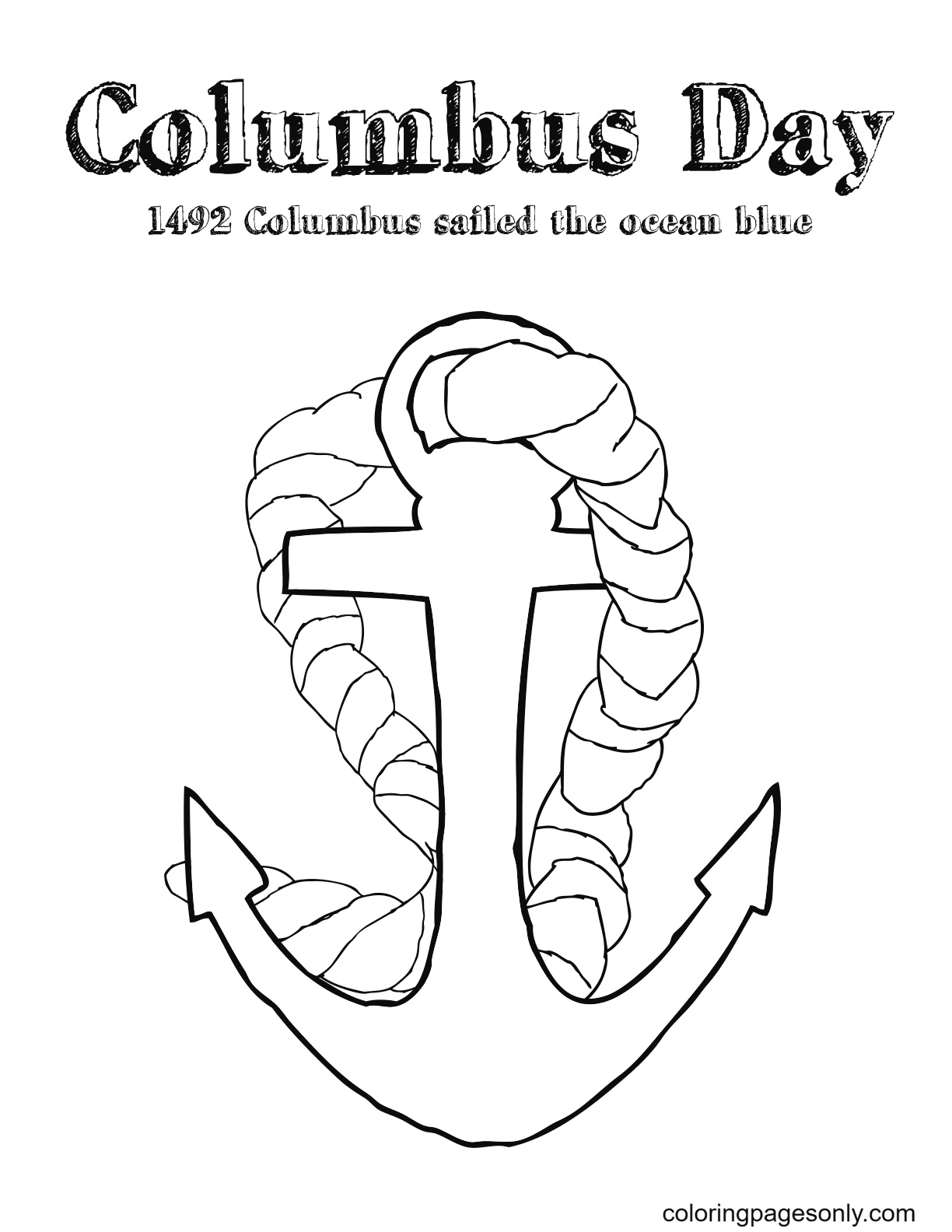 Columbus Day 1492 gratuit à partir de Columbus Day