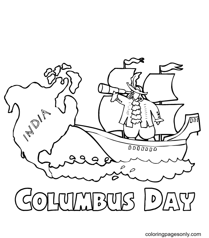 Dia de Colombo grátis do Dia de Colombo