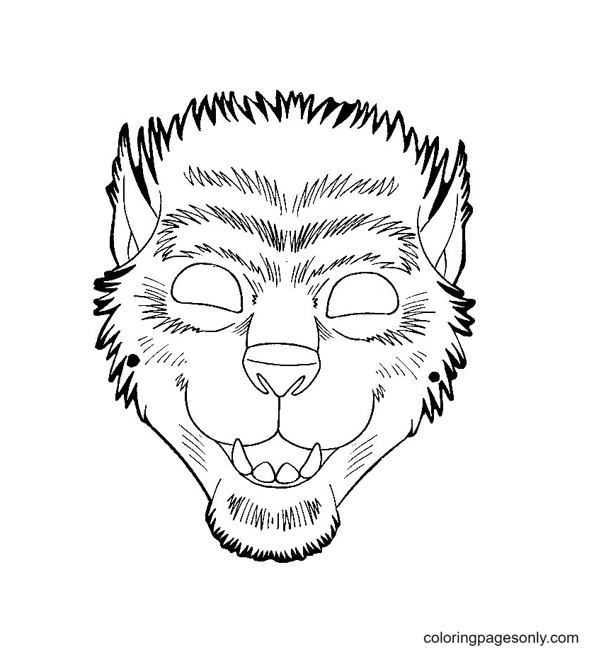 Free Printable Halloween Mask Coloring Pages Halloween Masks Coloring 