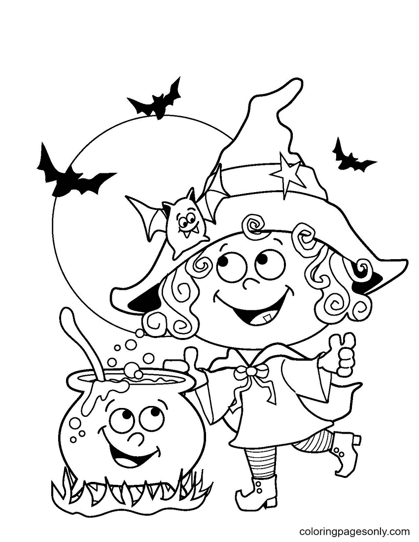 Halloween-Hexen von Halloween Witch