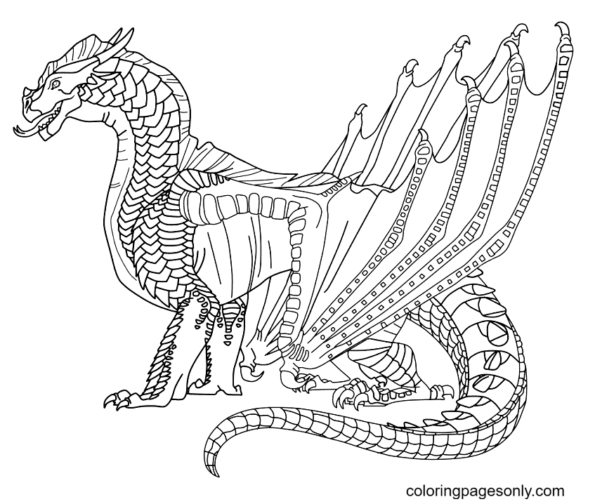 Dragon hybride de Wings Of Fire