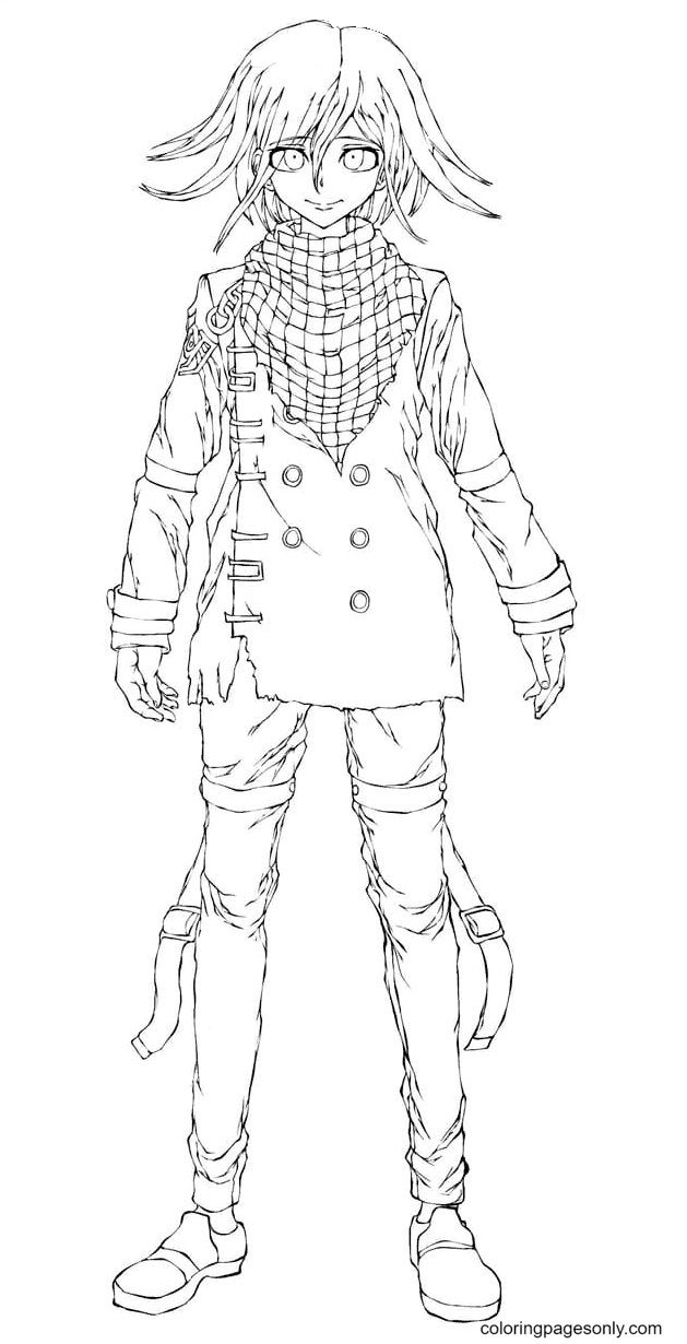 Kokichi Oma Coloring Pages