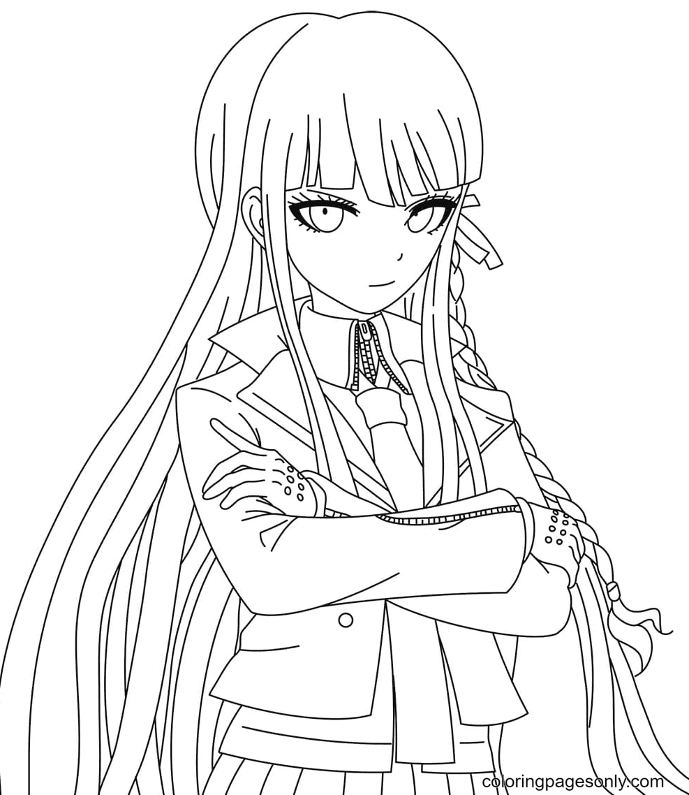 78 Anime Coloring Pages Danganronpa  Best HD