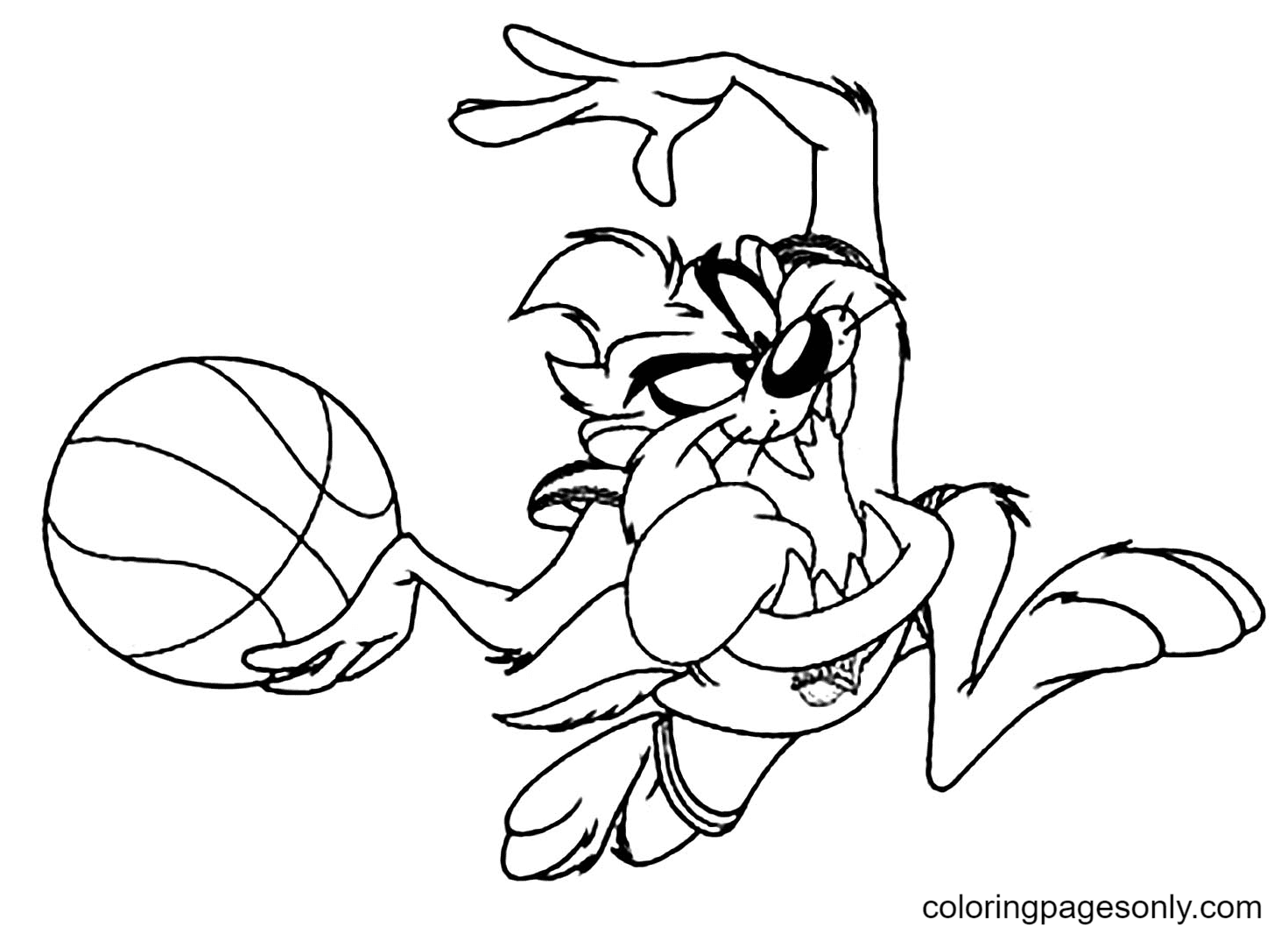 Lead the Ball to Score Coloring Page