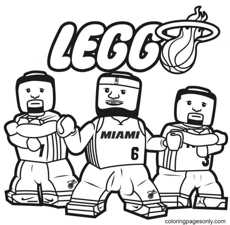 Baloncesto Lego de Baloncesto