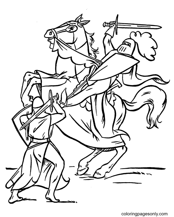 Cavaleiros medievais from Knight