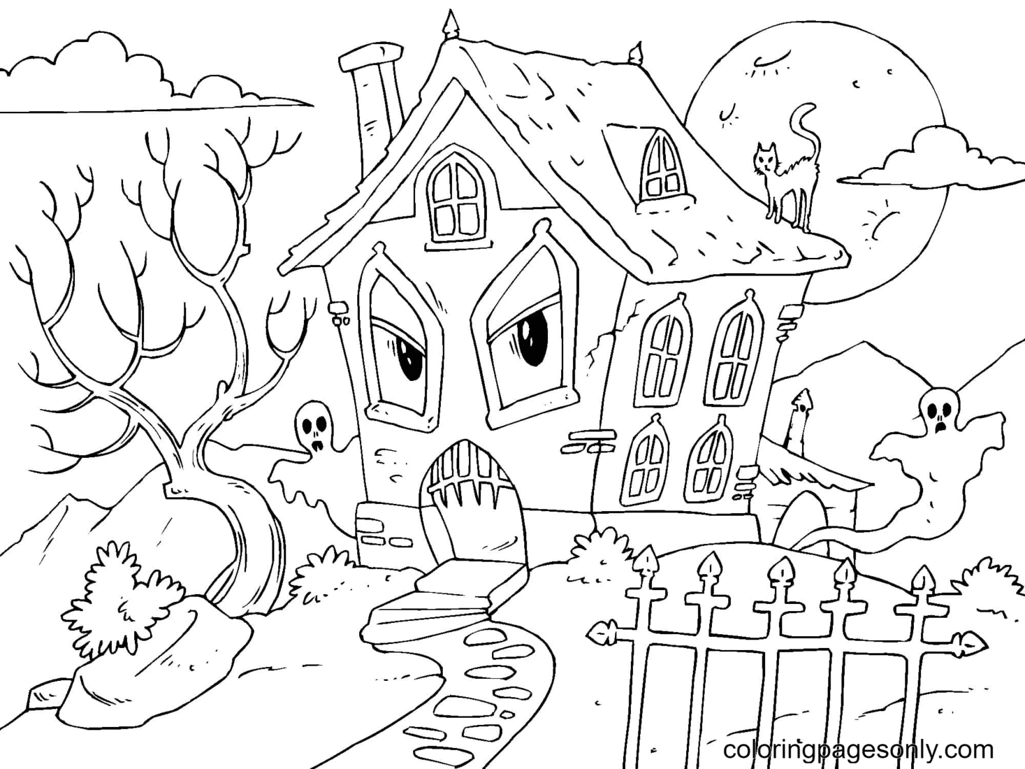 Monsterhaus aus Haunted House