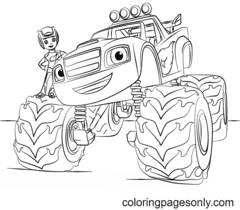 Dibujos Para Colorear Monster Truck