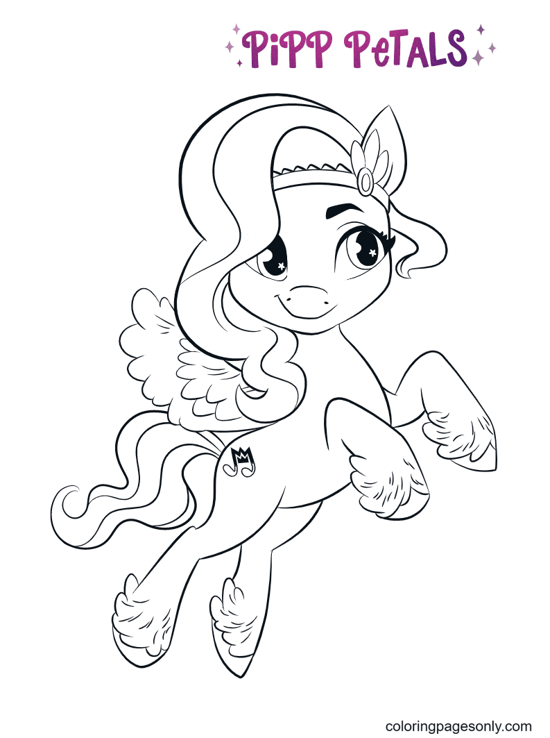 My Little Pony Pipp Petals Coloring Pages