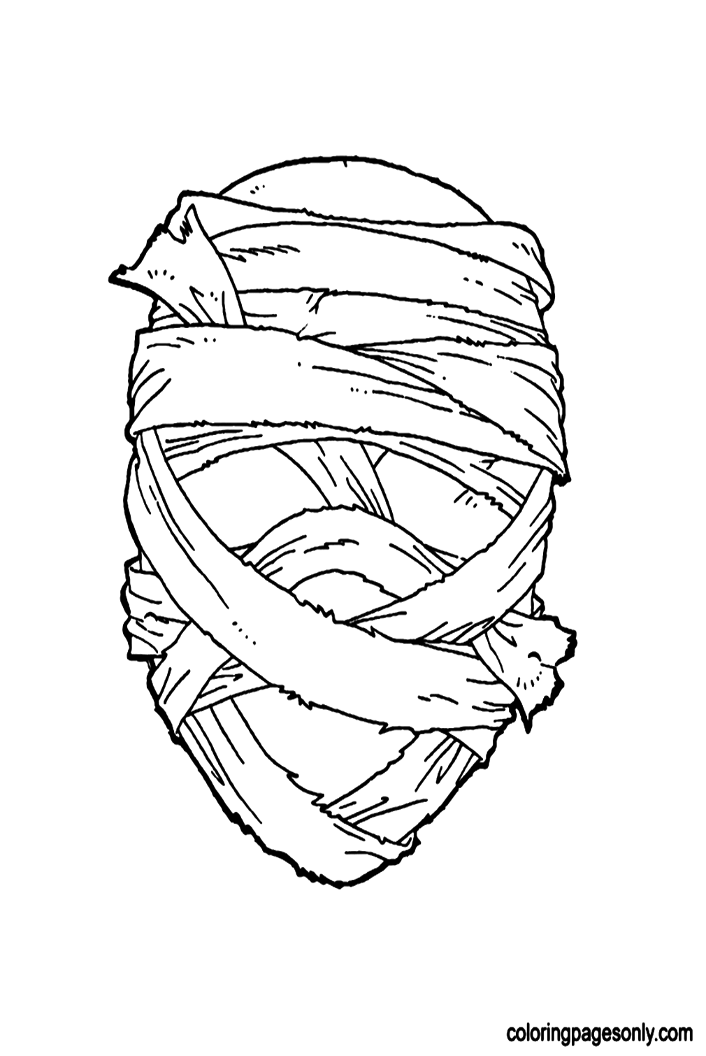Printable Halloween Mask Free Coloring Pages
