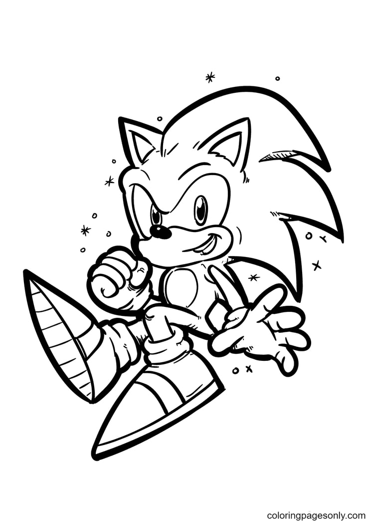 10 Fun Sonic Coloring Pages for Creative Play