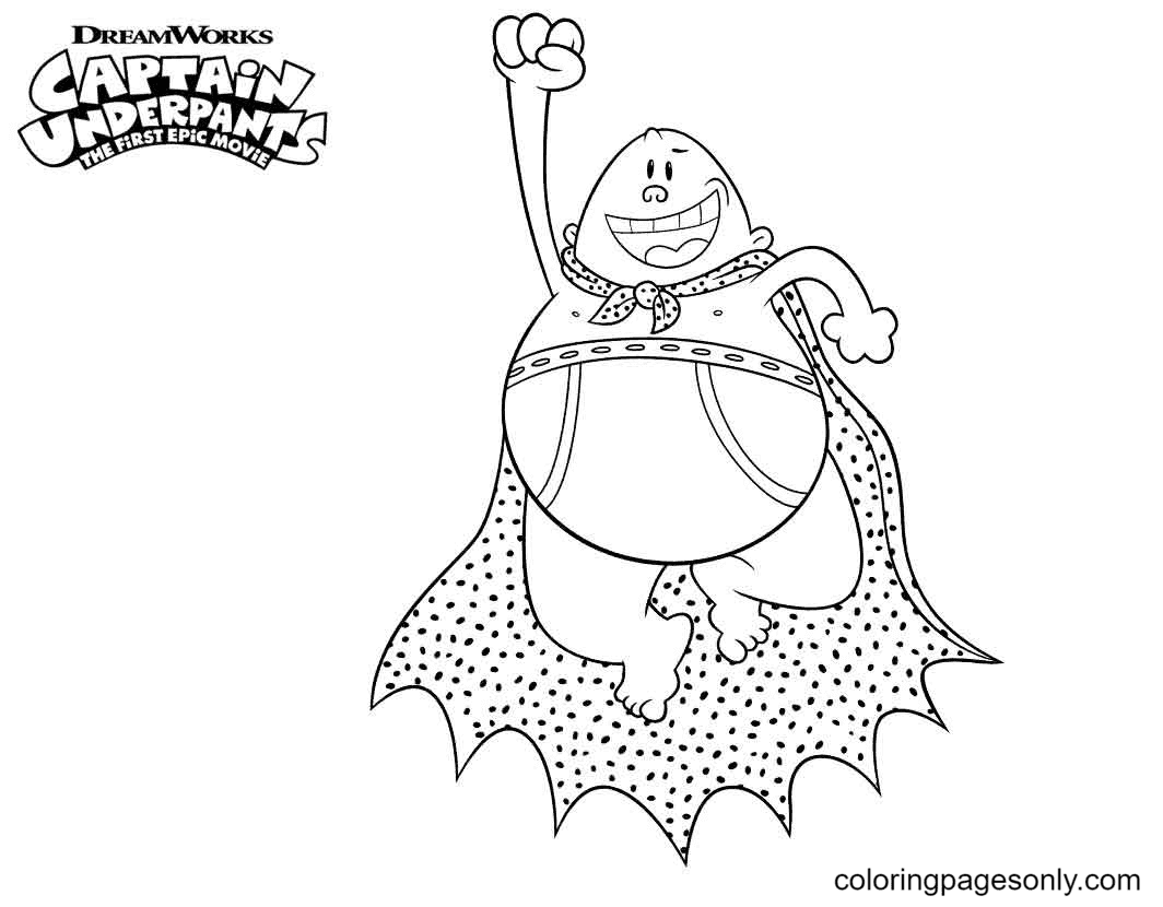 Super Flying Captain Underpants from Captain Underpants