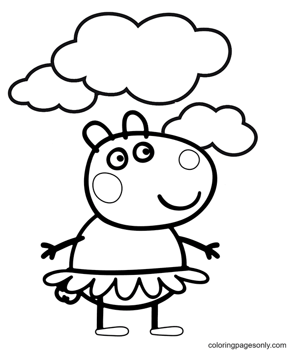 Desenhos para colorir Peppa Pig: 45 opções para imprimir grátis