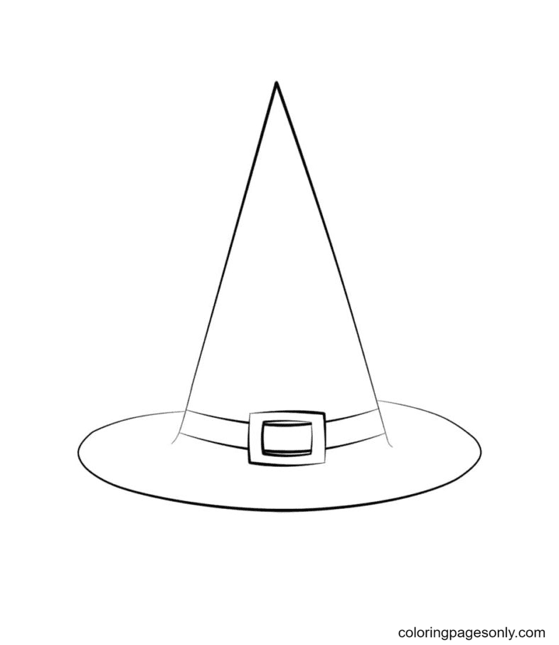 Witches Hat Template Printable