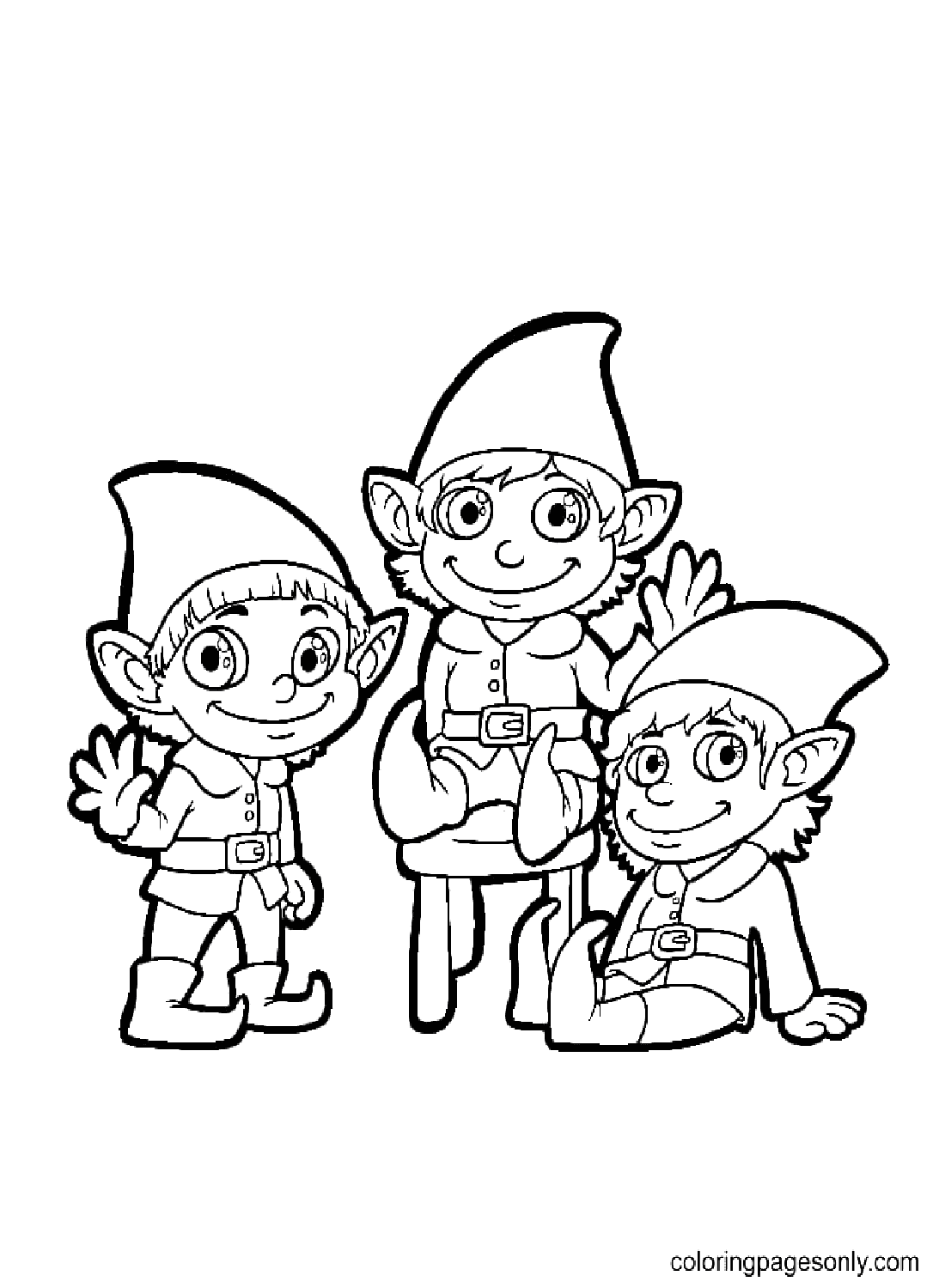 Trois elfes de Noël d'Elf