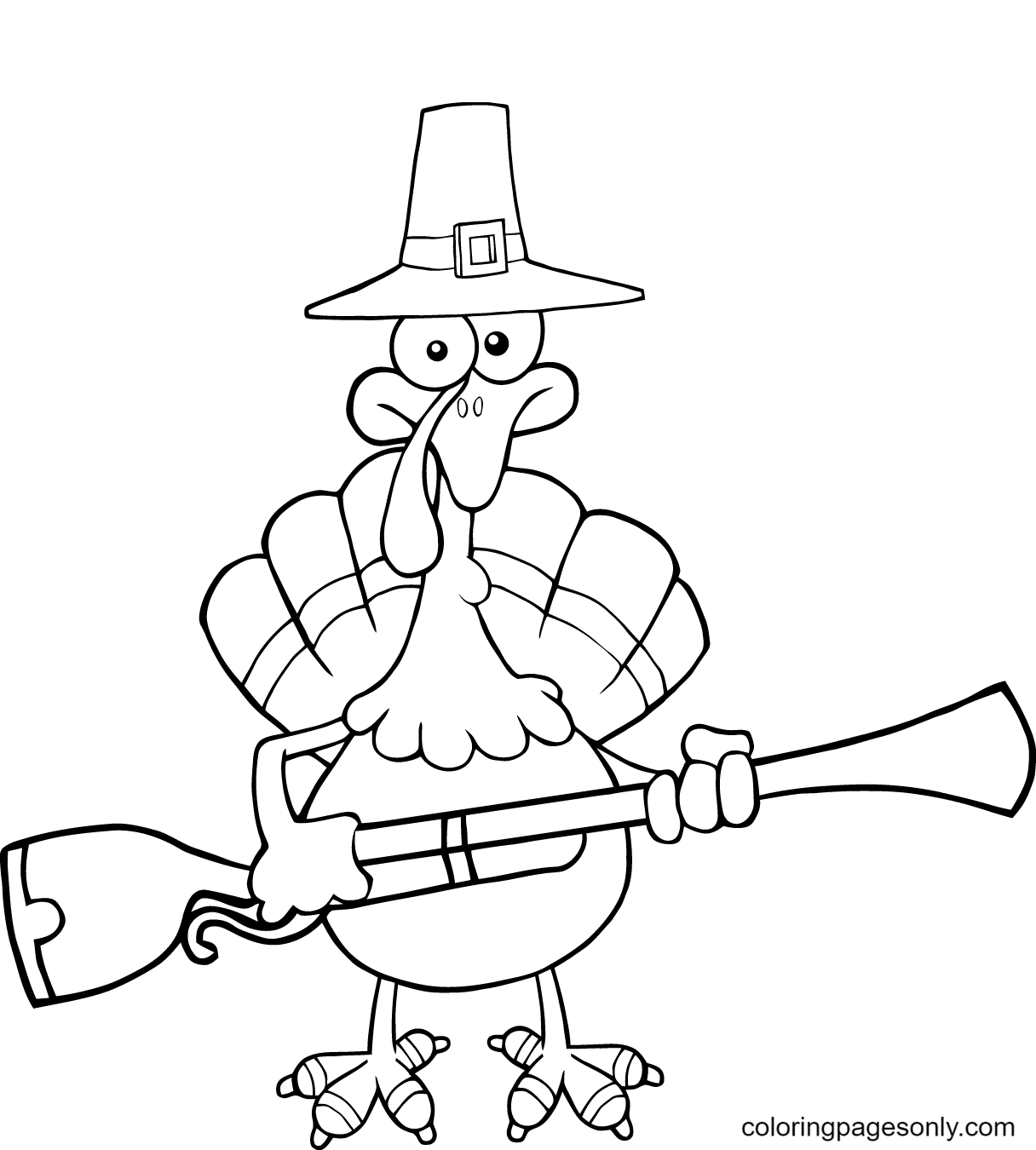 Turkey with a Musket from Turkey