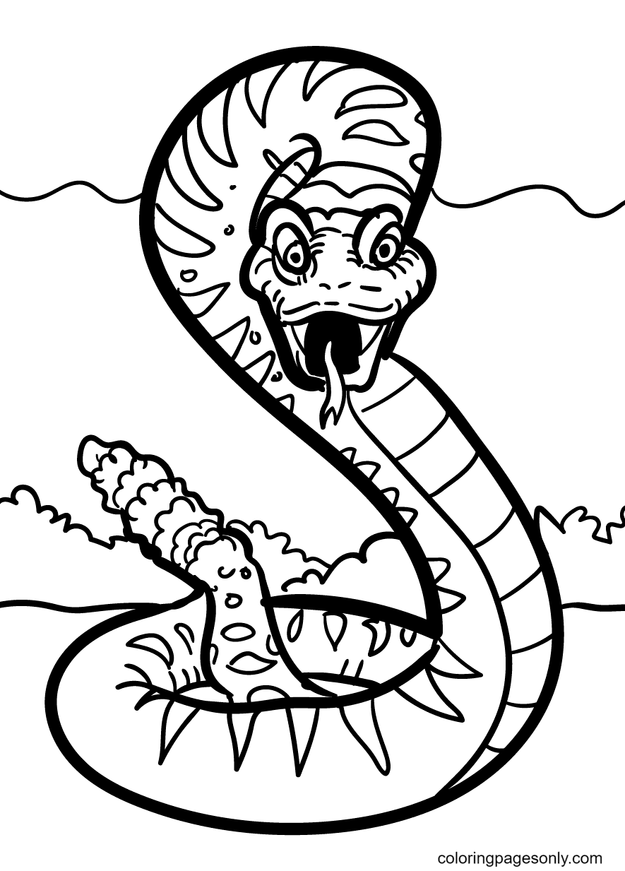 Hässliche Schlange von Snake
