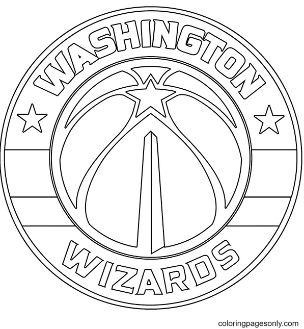 Washington Wizards-Logo vom Basketball