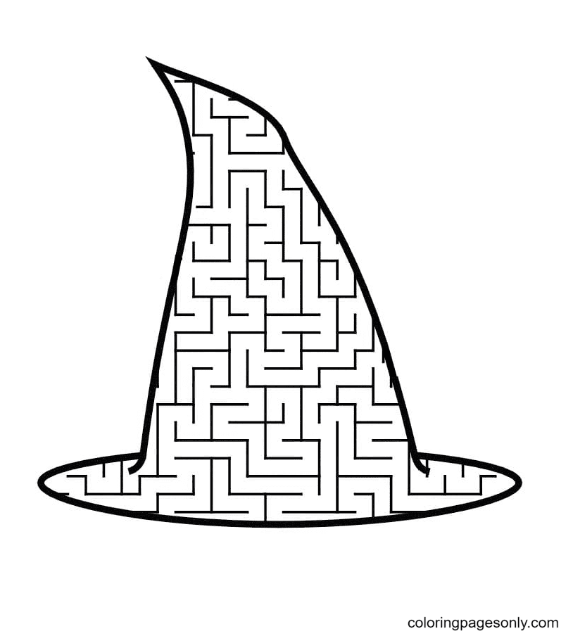 Labyrinthe de chapeau de sorcière de Witch Hat