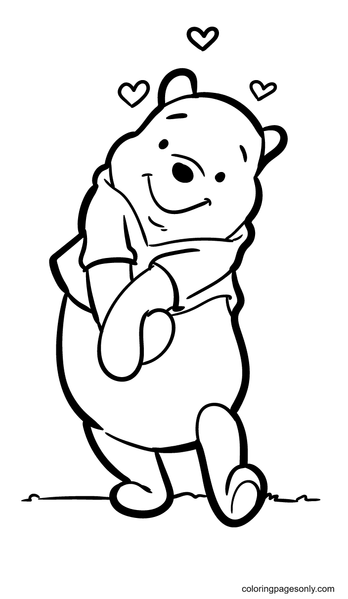 How To Draw Chibi Winnie The Pooh Bear, Easy Tutorial,10 Steps - Toons Mag
