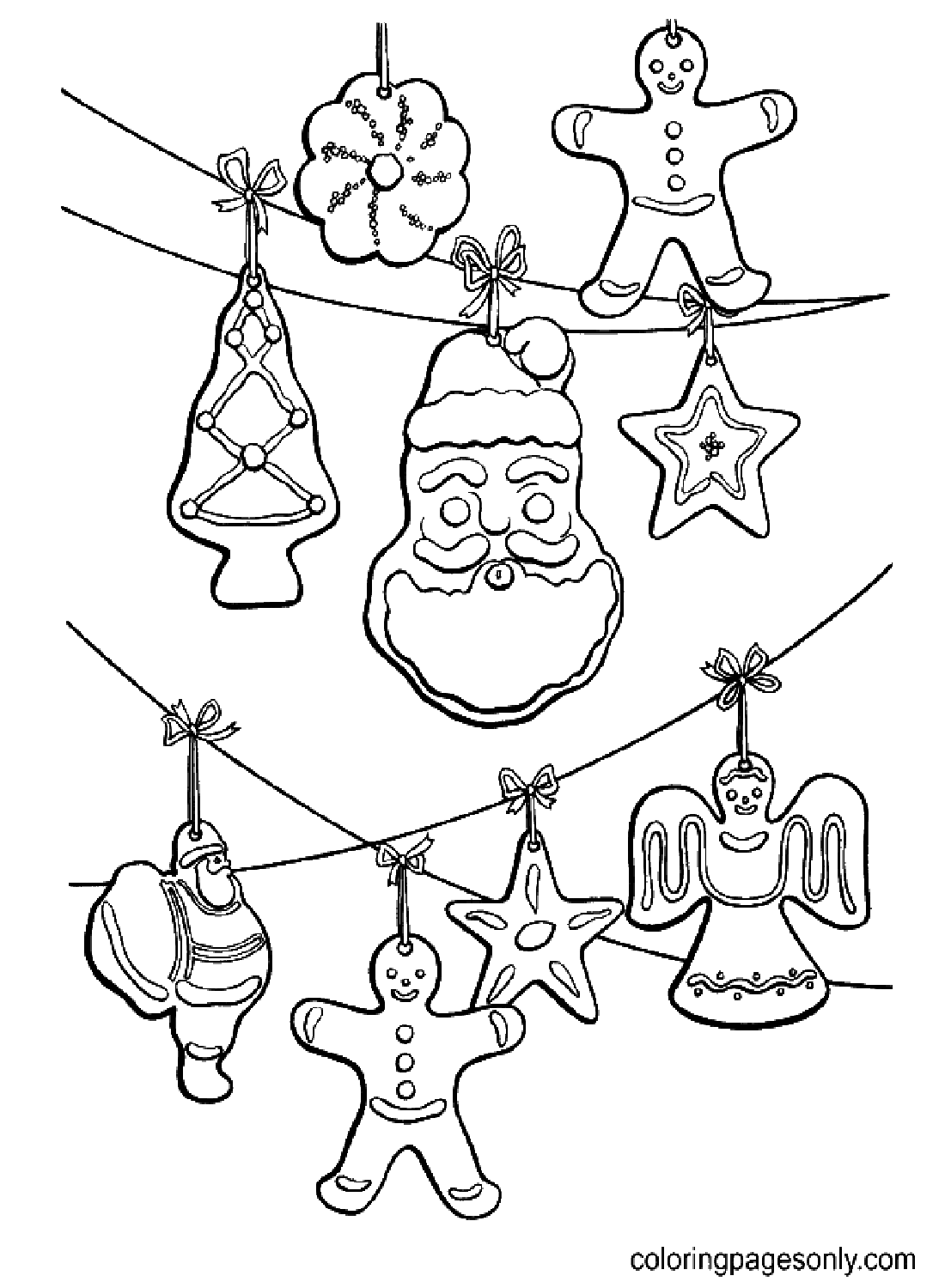 Рождественские украшения из Christmas Ornaments