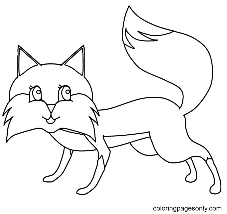 Süßer kleiner Fuchs von Fox