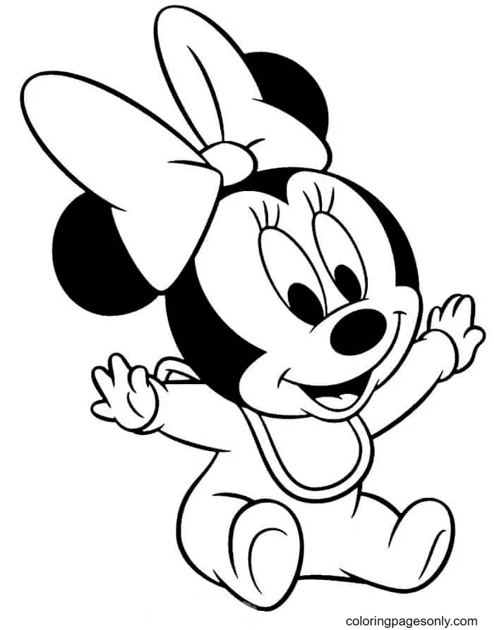 Schattige kleine Minnie Mouse van Minnie Mouse