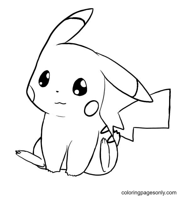 Desenhos do Pikachu para imprimir e colorir  Pokemon coloring pages,  Pikachu coloring page, Pokemon coloring sheets